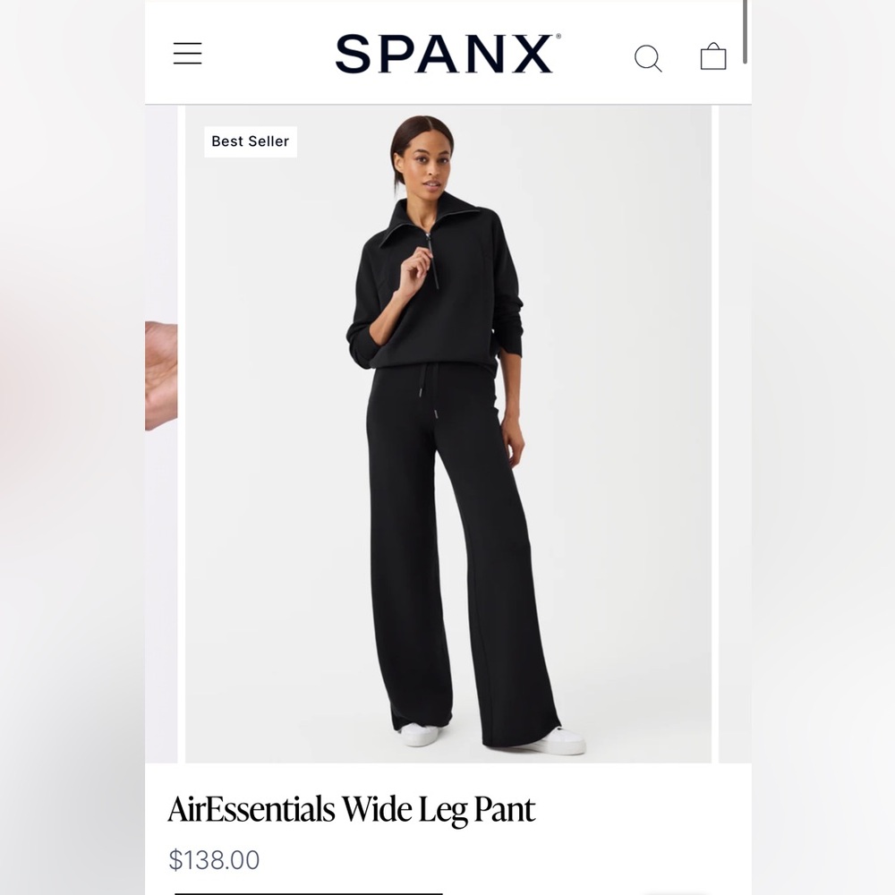 Spanx Airlux Wide Leg Pant
